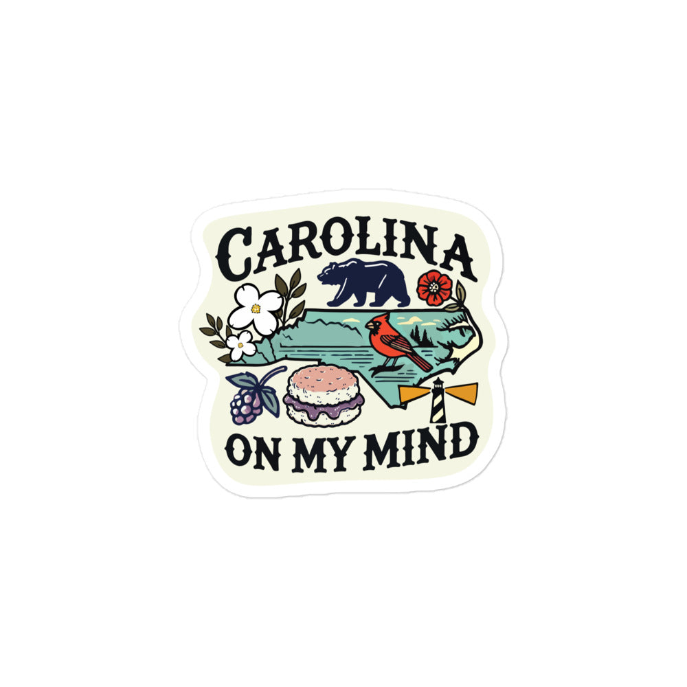 Carolina On My Mind Sticker – Original Art