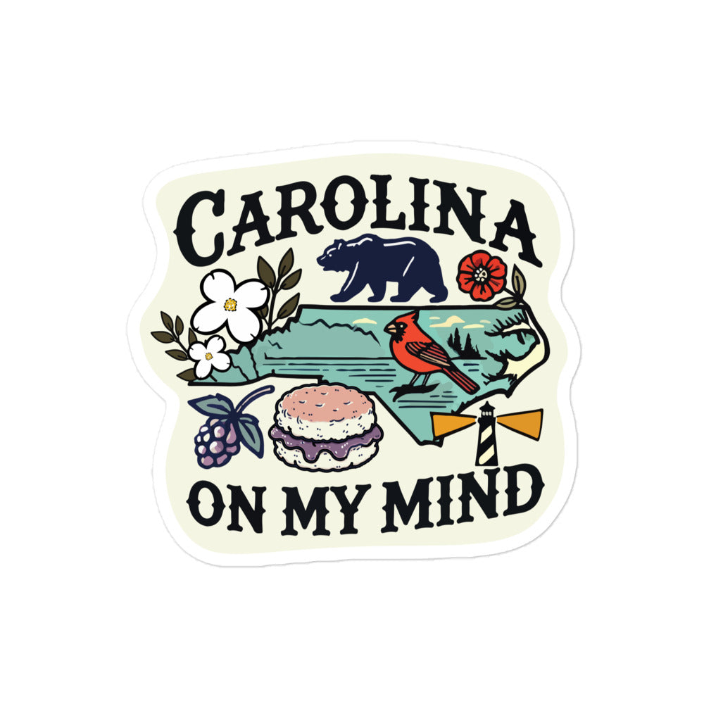 Carolina On My Mind Sticker – Original Art