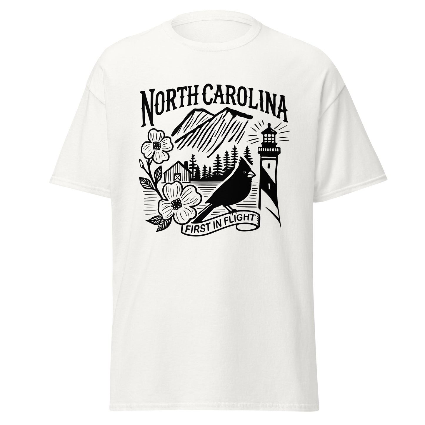 First in Flight Gildan Unisex classic tee