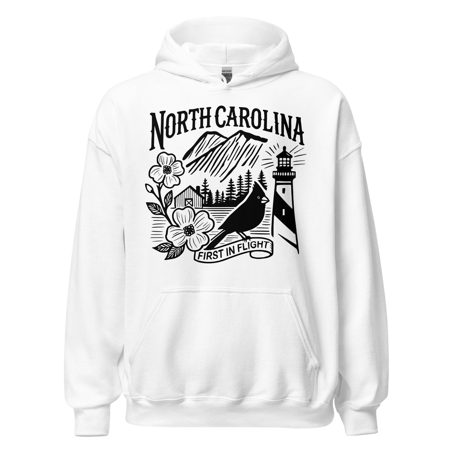 First in Flight NC Unisex Hoodie