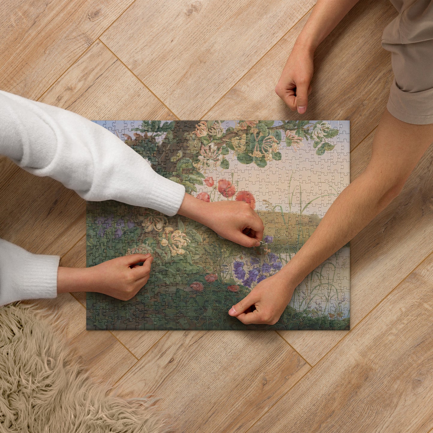 Christine Marie Løvmand’s Flower Piece Jigsaw Puzzle