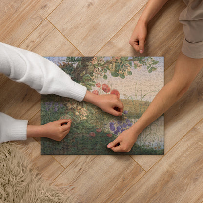 Christine Marie Løvmand’s Flower Piece Jigsaw Puzzle