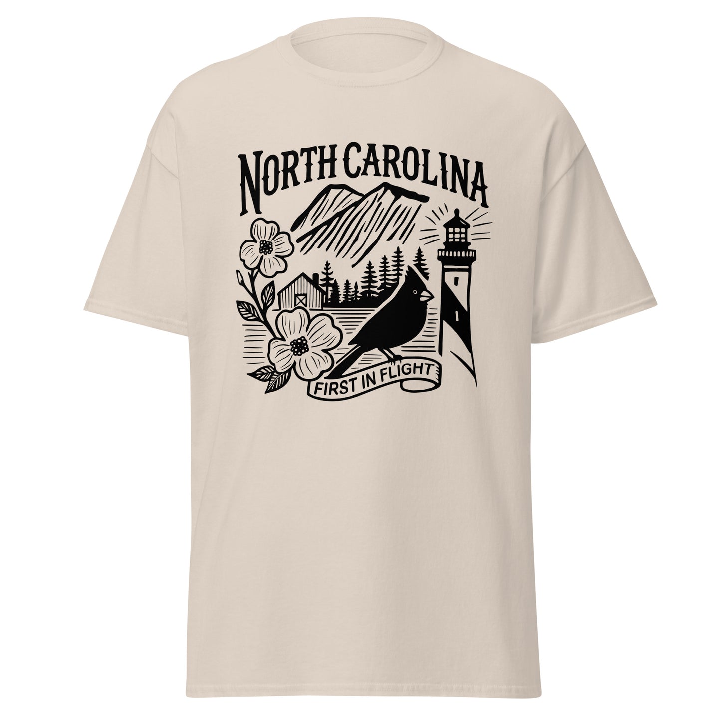 First in Flight Gildan Unisex classic tee