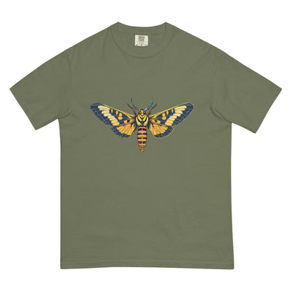 Hawkmoth Graphic Comfort Colors T-Shirt – Bold Nature-Inspired Design